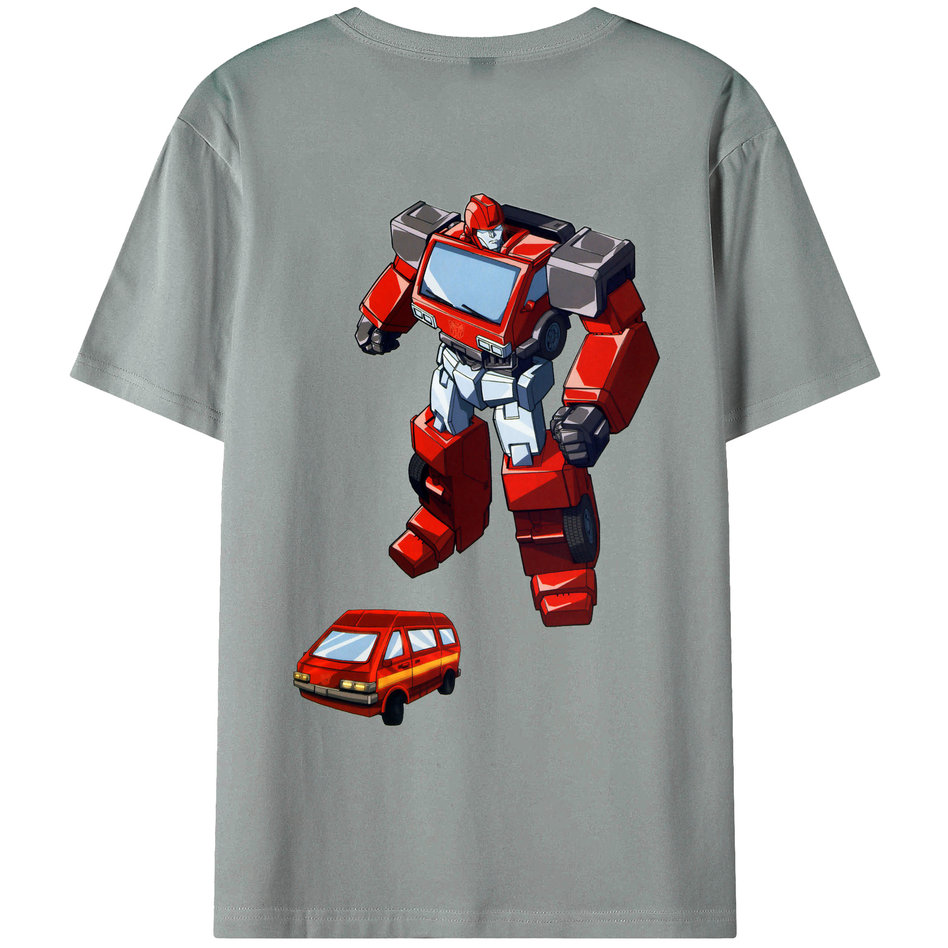 （画像用）  綿100％ メンズ半袖Tシャツ（バックプリント） 通気性